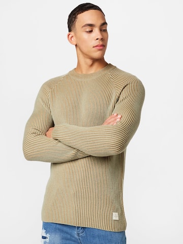 Pull-over 'MAGLIERIA' Liu Jo Uomo en beige : devant