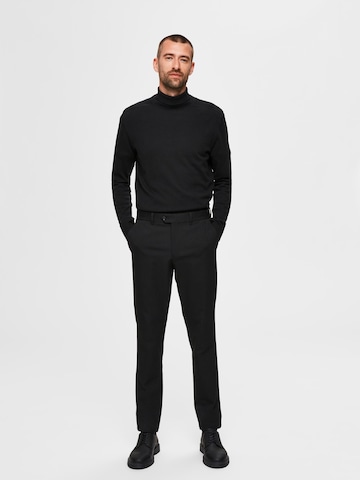 SELECTED HOMME Regular fit Sweater 'Berg' in Black