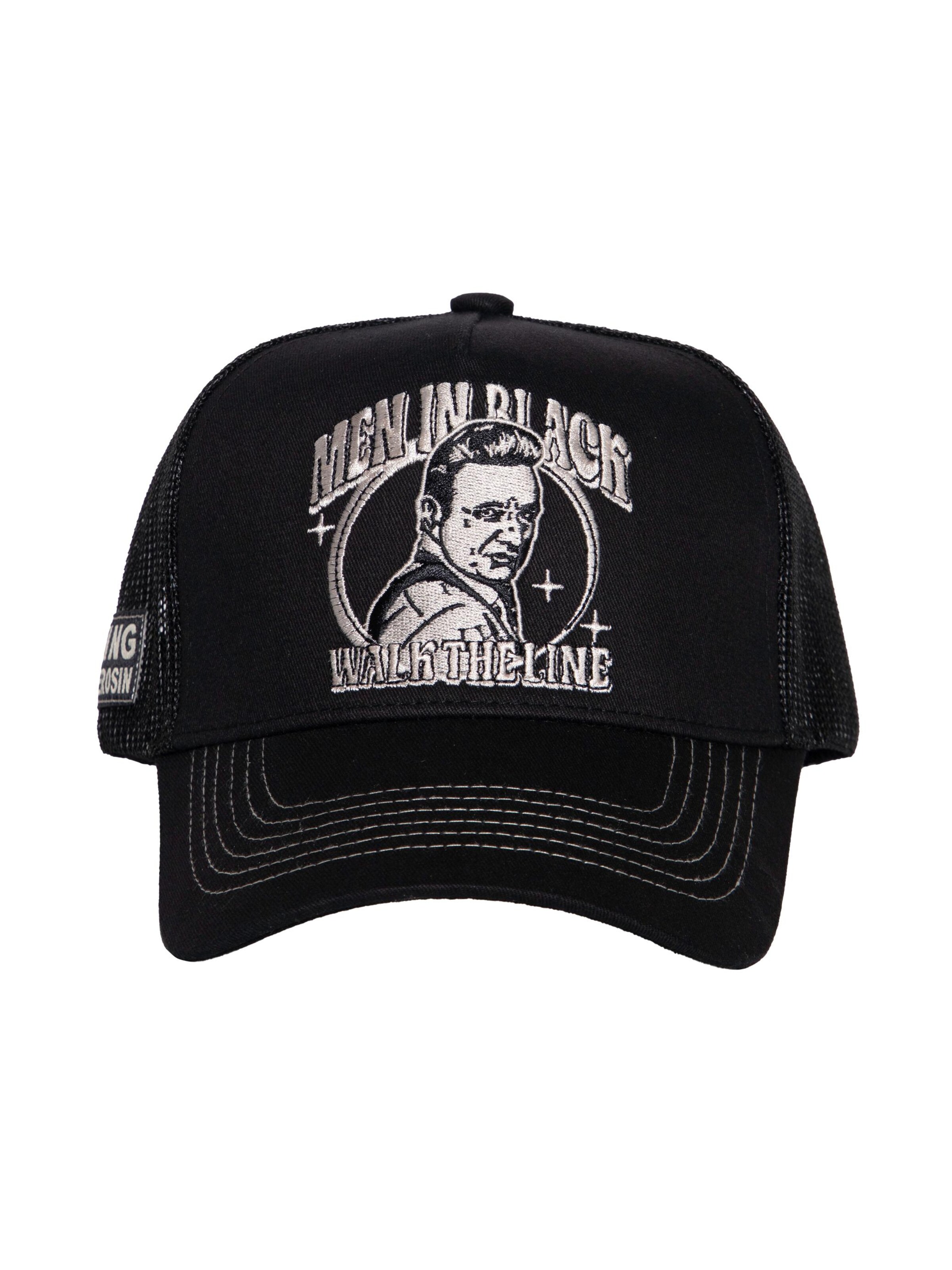 King Kerosin Cap 'Man in Black' in Black