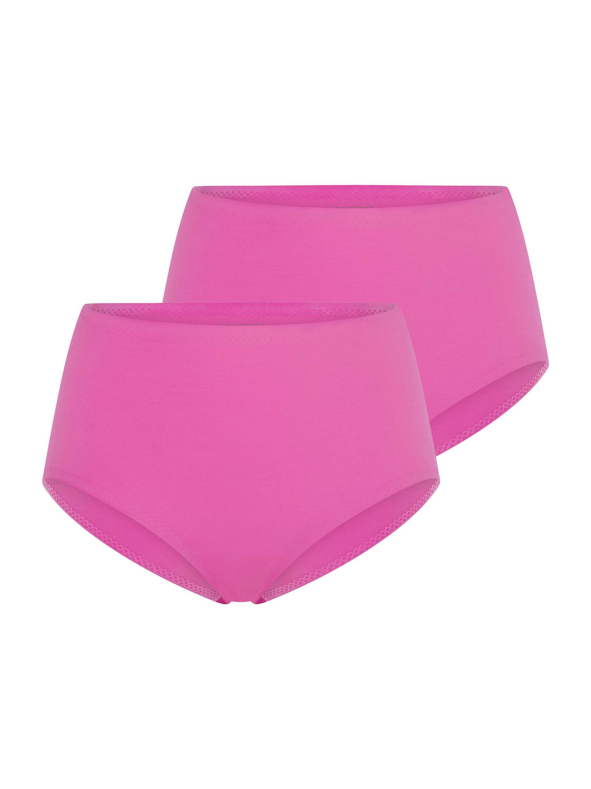 SCHIESSER Slip ' Invisible Soft ' en rose / fuchsia, Vue avec produit