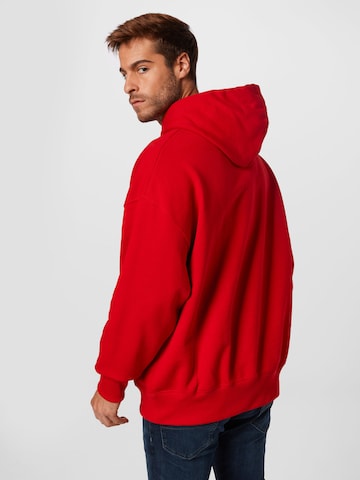 Sweat-shirt Tommy Jeans en rouge