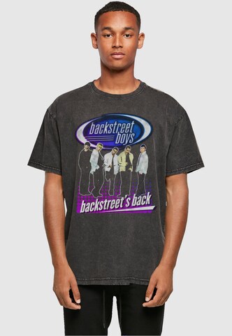 T-Shirt 'Backstreet Boys - Backstreets Back' Merchcode en noir : devant