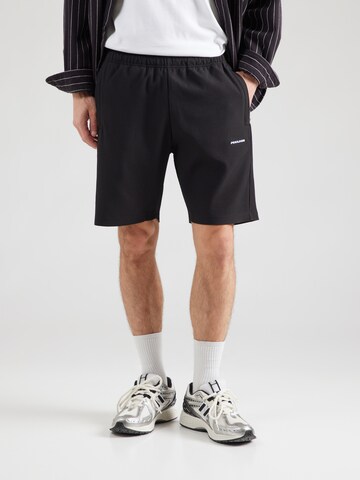 Pegador - regular Pantalón 'TROY' en negro: frente