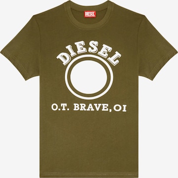 DIESEL Shirt 'DIEGOR' in Green: front