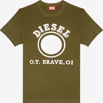 DIESEL - Camiseta 'DIEGOR' en verde: frente