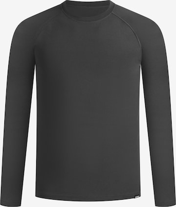 Smilodox Shirt ' Zeyn ' in Grijs: voorkant