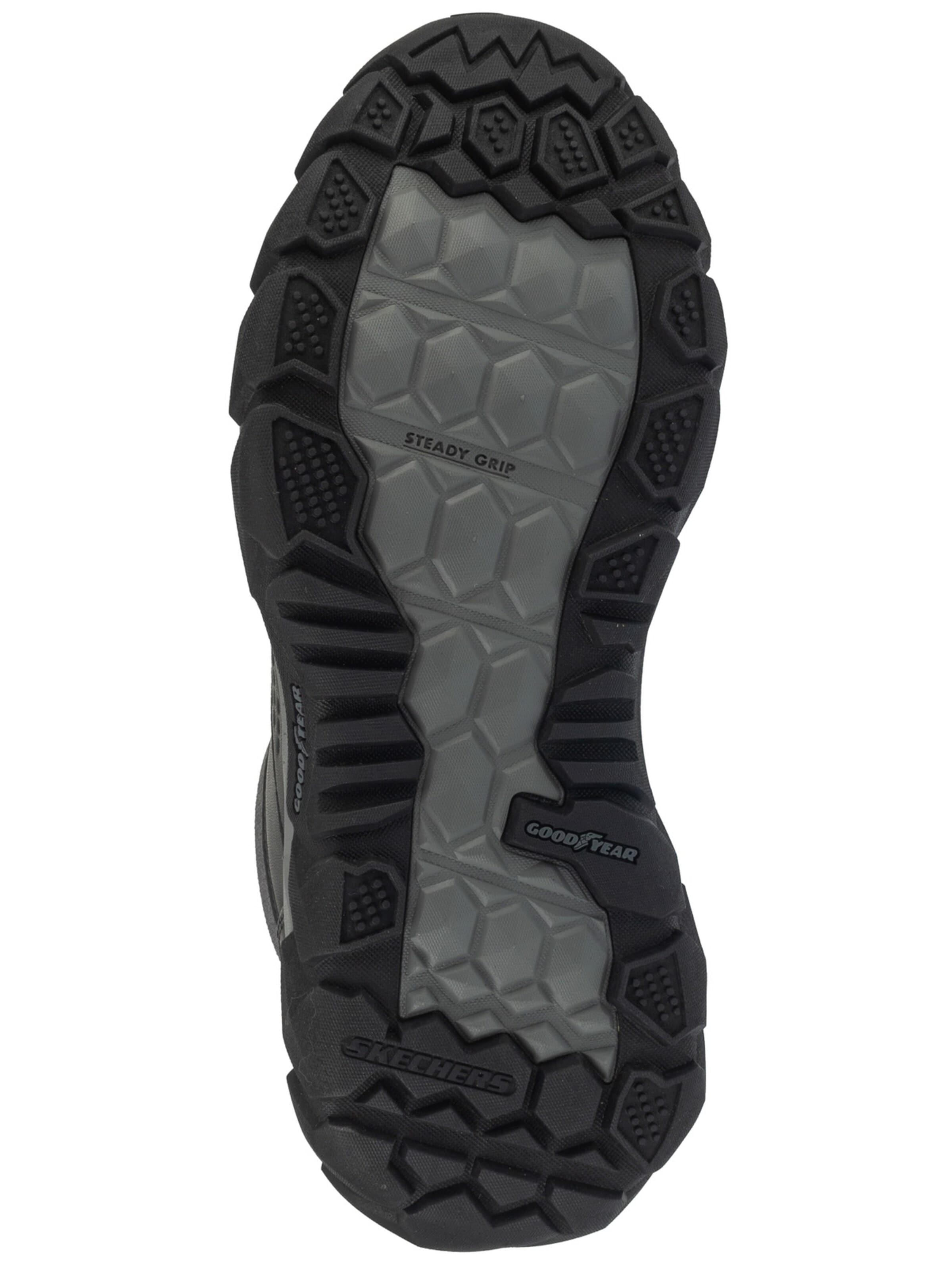 SKECHERS Veterboots 'Santoro - Hopkins' in Zwart