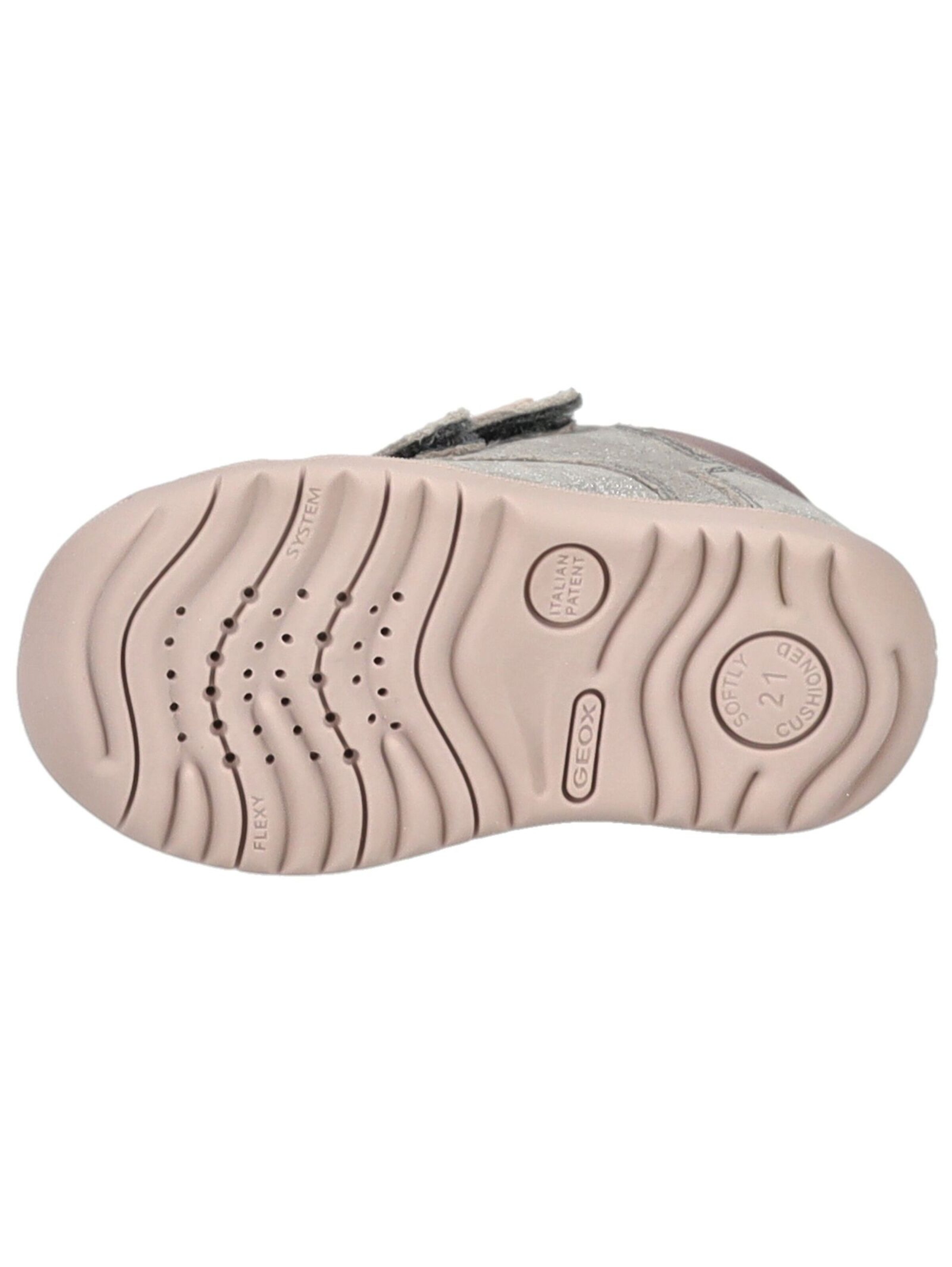 GEOX First-Step Shoes in Silver