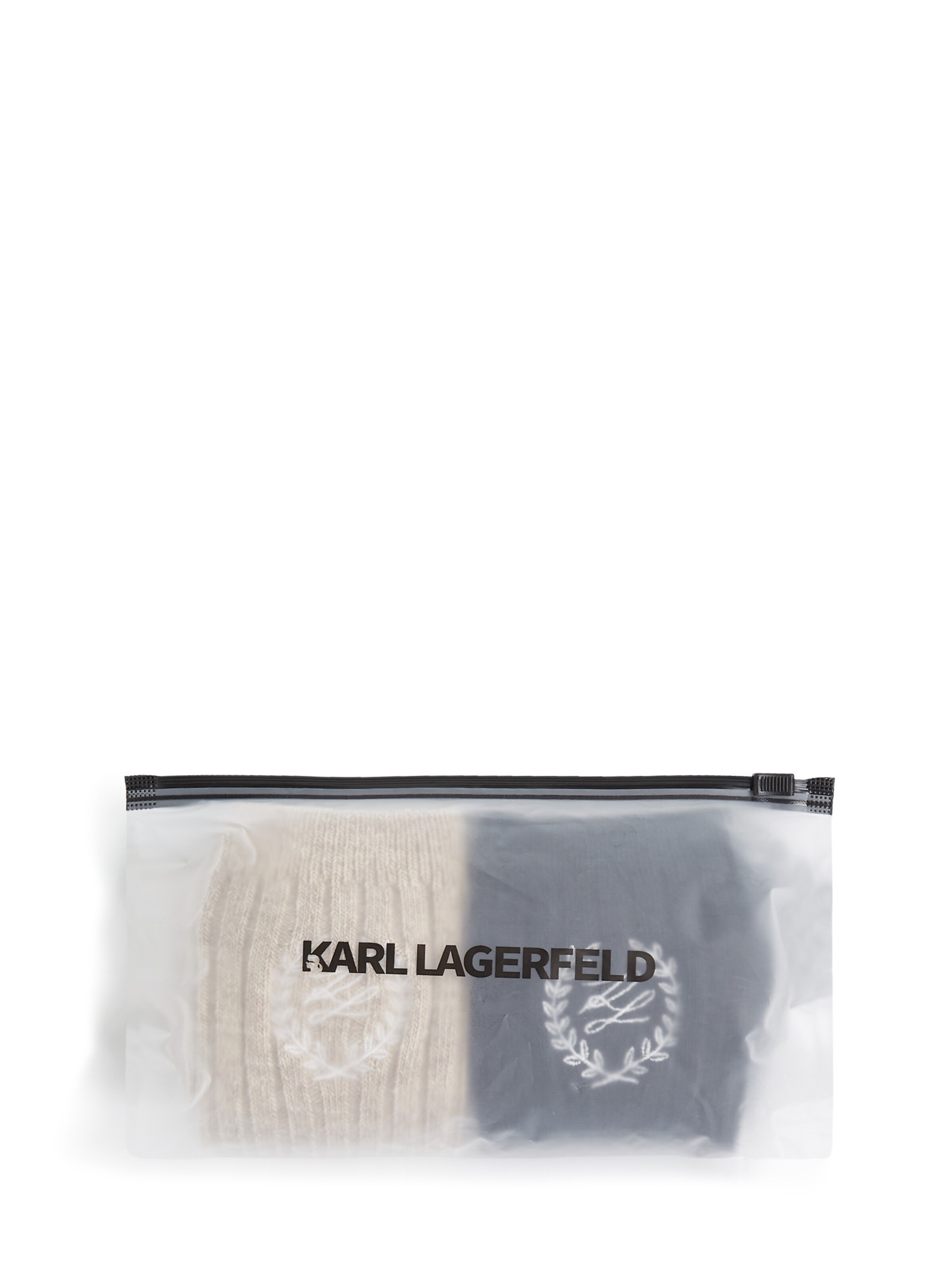 Chaussettes Karl Lagerfeld en beige