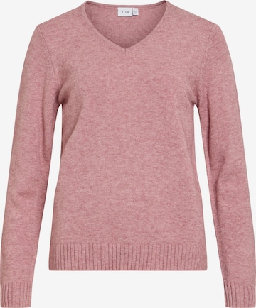VILA Pullover 'VIRIL' in Pink: Vorderseite