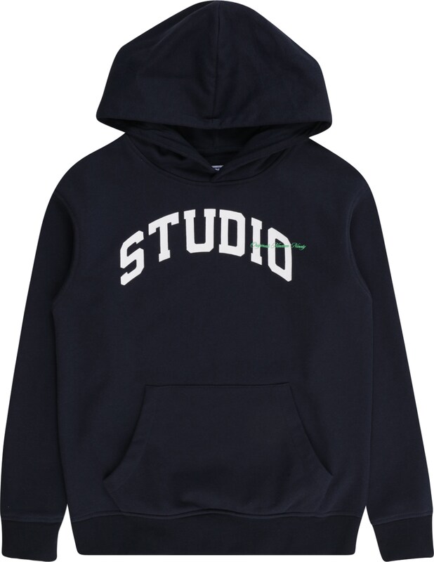 Jack & Jones Junior Sweatshirt 'BRINK' in Navy Jack & Jones Junior Sweatshirt 'BRINK' in Navy