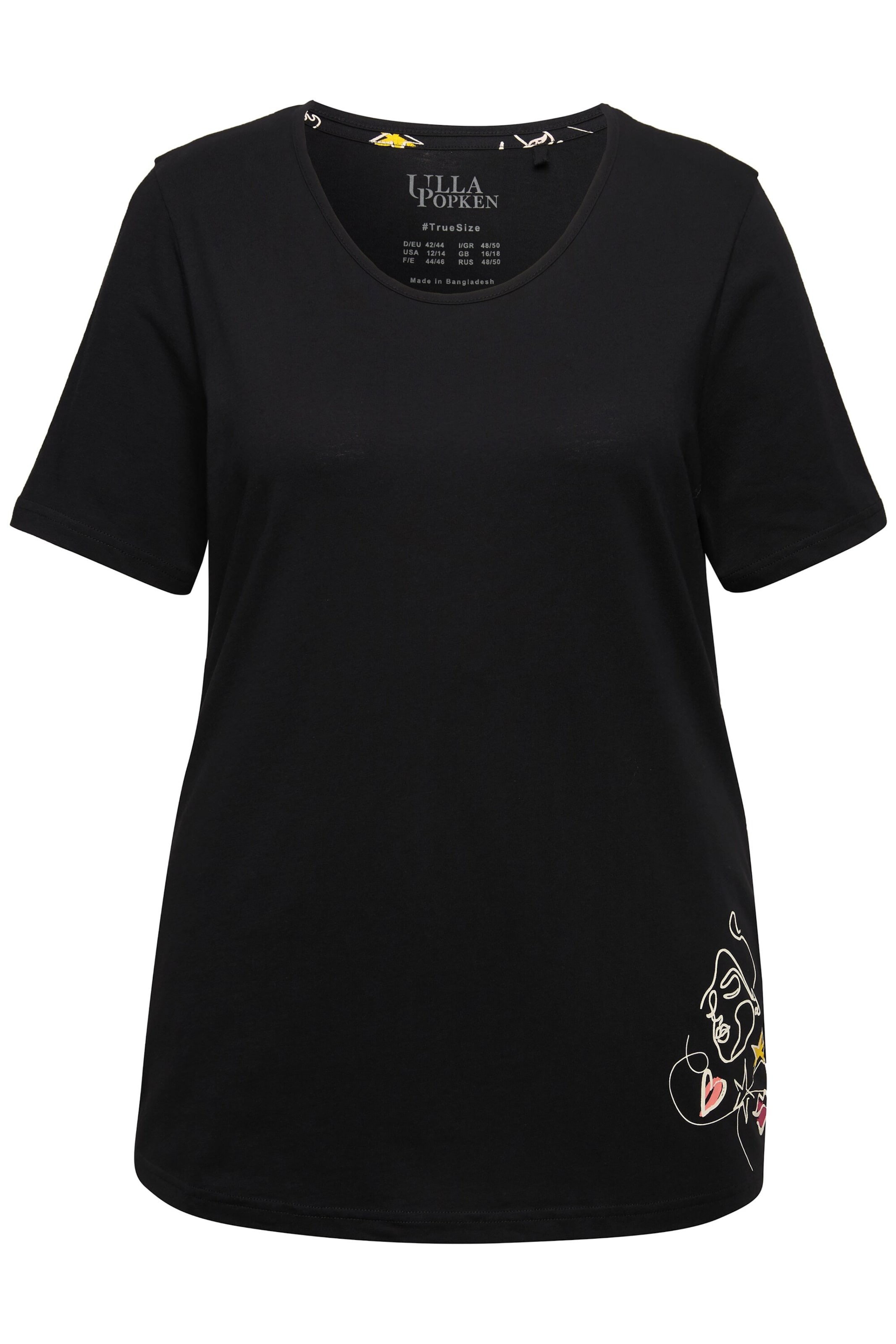 Ulla Popken Pajama in Black