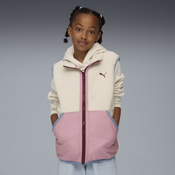 Gilet de sport PUMA en blanc : devant