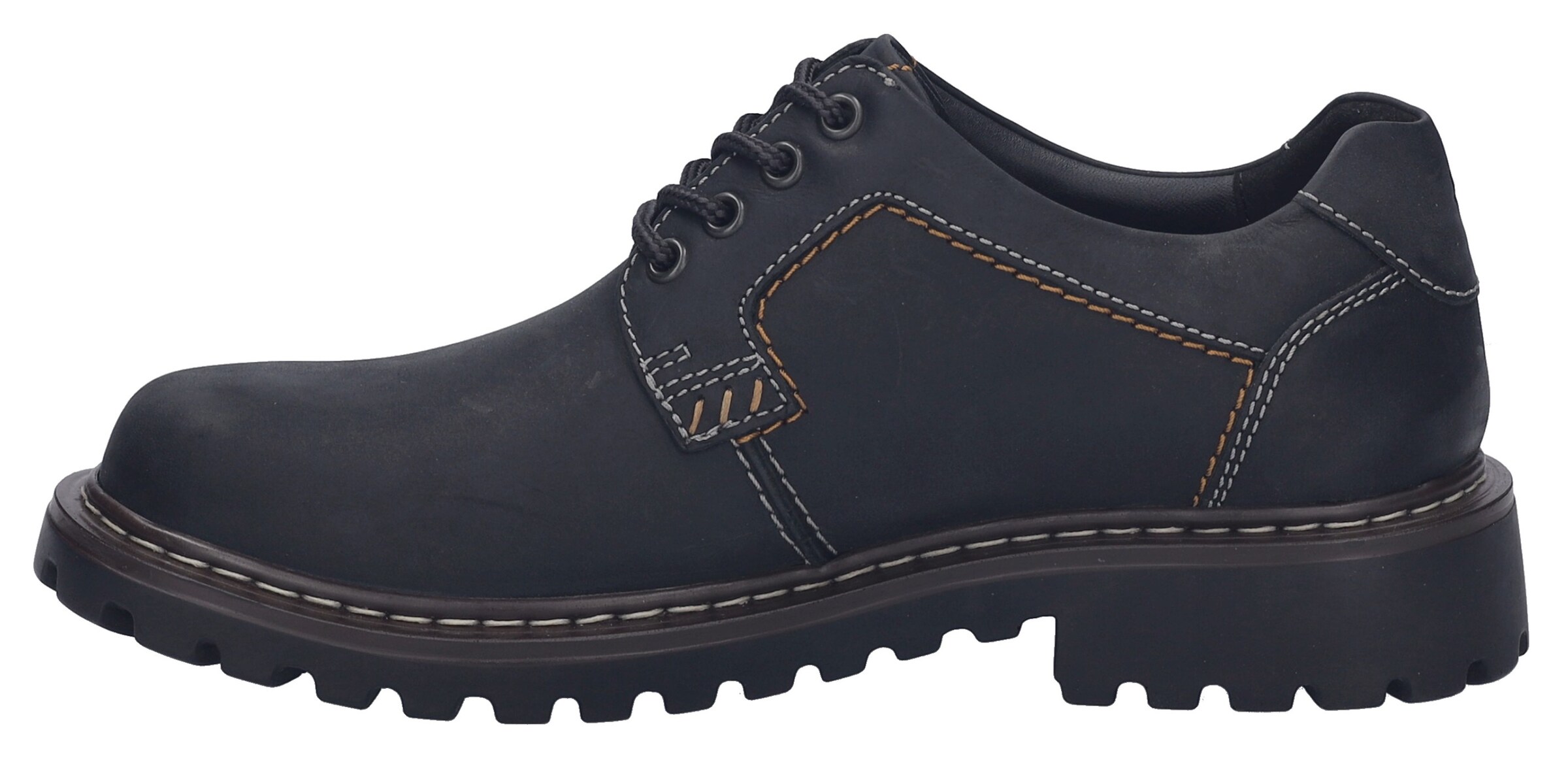JOSEF SEIBEL Schnürschuh in Schwarz