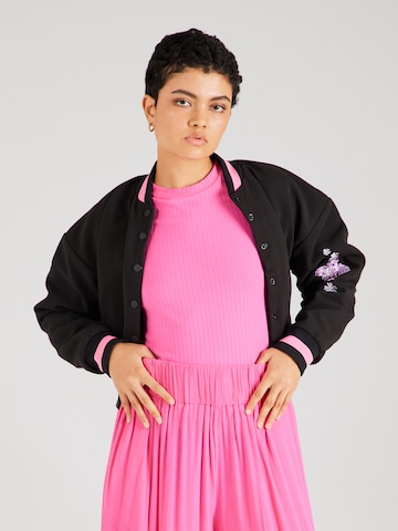 Veste mi-saison Nasty Gal en noir : devant