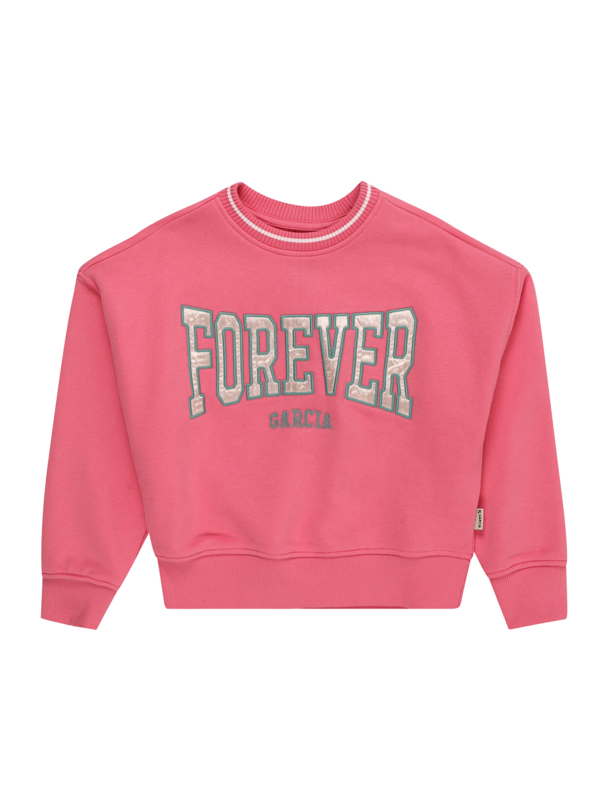 GARCIA Jungen Sweatshirt – Italienisches Design, Denim-Herz, Aus Weichem Material, Fällt Kleiner Aus