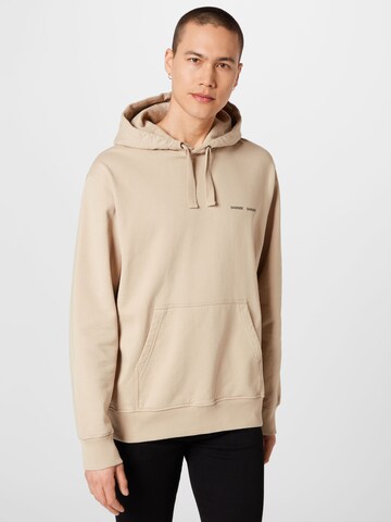 Samsøe Samsøe Sweatshirt 'Norsbro' in Beige: front