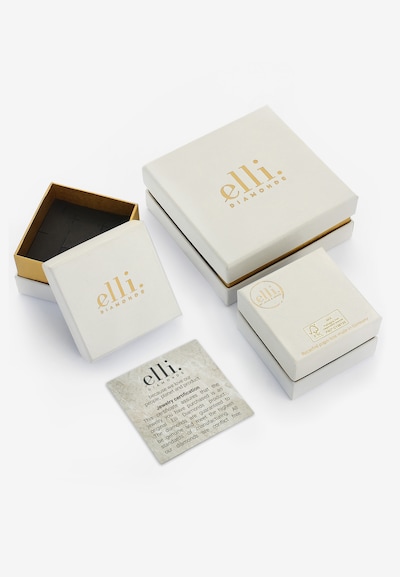 Elli DIAMONDS Necklace in Gold / Transparent, Item view