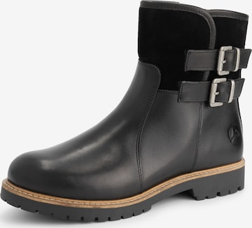 Travelin Ankle Boots 'Elva' in Black: front
