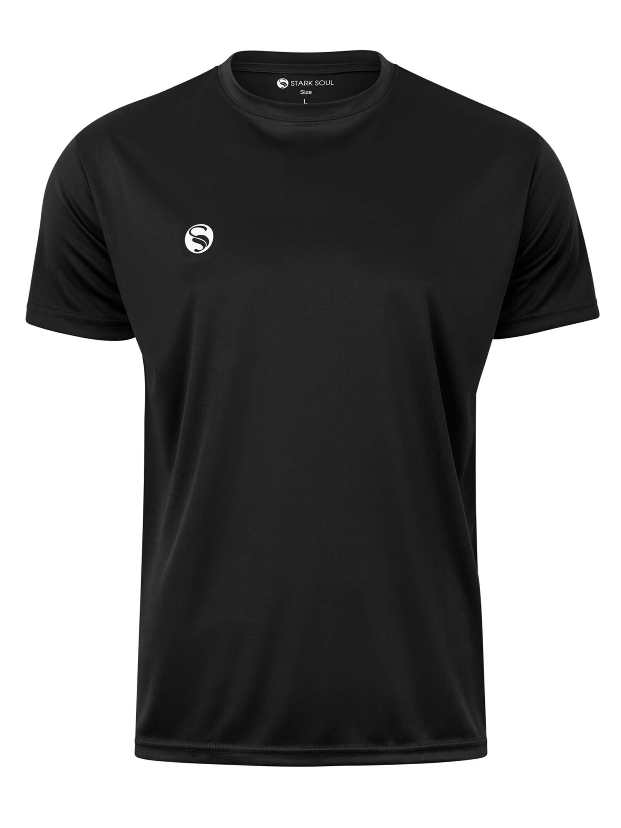 Stark Soul - Camisa funcionais em preto: frente