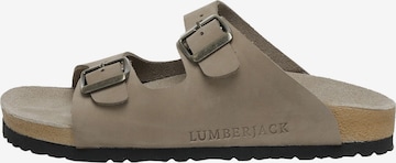 Lumberjack Pantolette 'MENDY' in Beige: predná strana