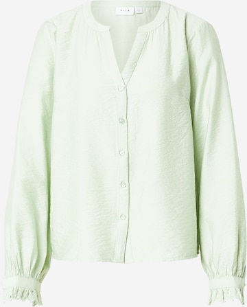 Chemisier 'VILIMA' VILA en vert : devant