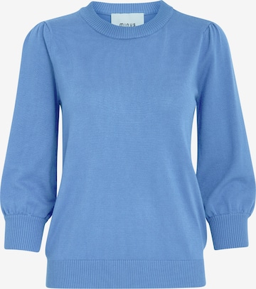 minus Sweater 'Mersin' in Blue: front
