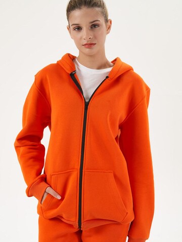 LOUIS LECLER Sweatvest 'Selara' in Rood