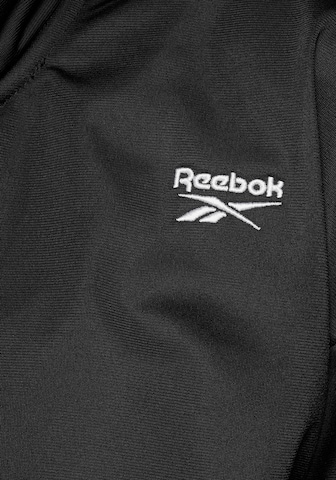 Reebok Trainingsanzug in Schwarz