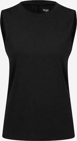 True North Top in Schwarz: Vorderseite