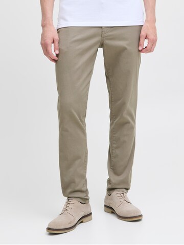 JACK & JONES Slimfit Chino nadrág 'JPSTMARCO JJARTHUR' - barna: elől