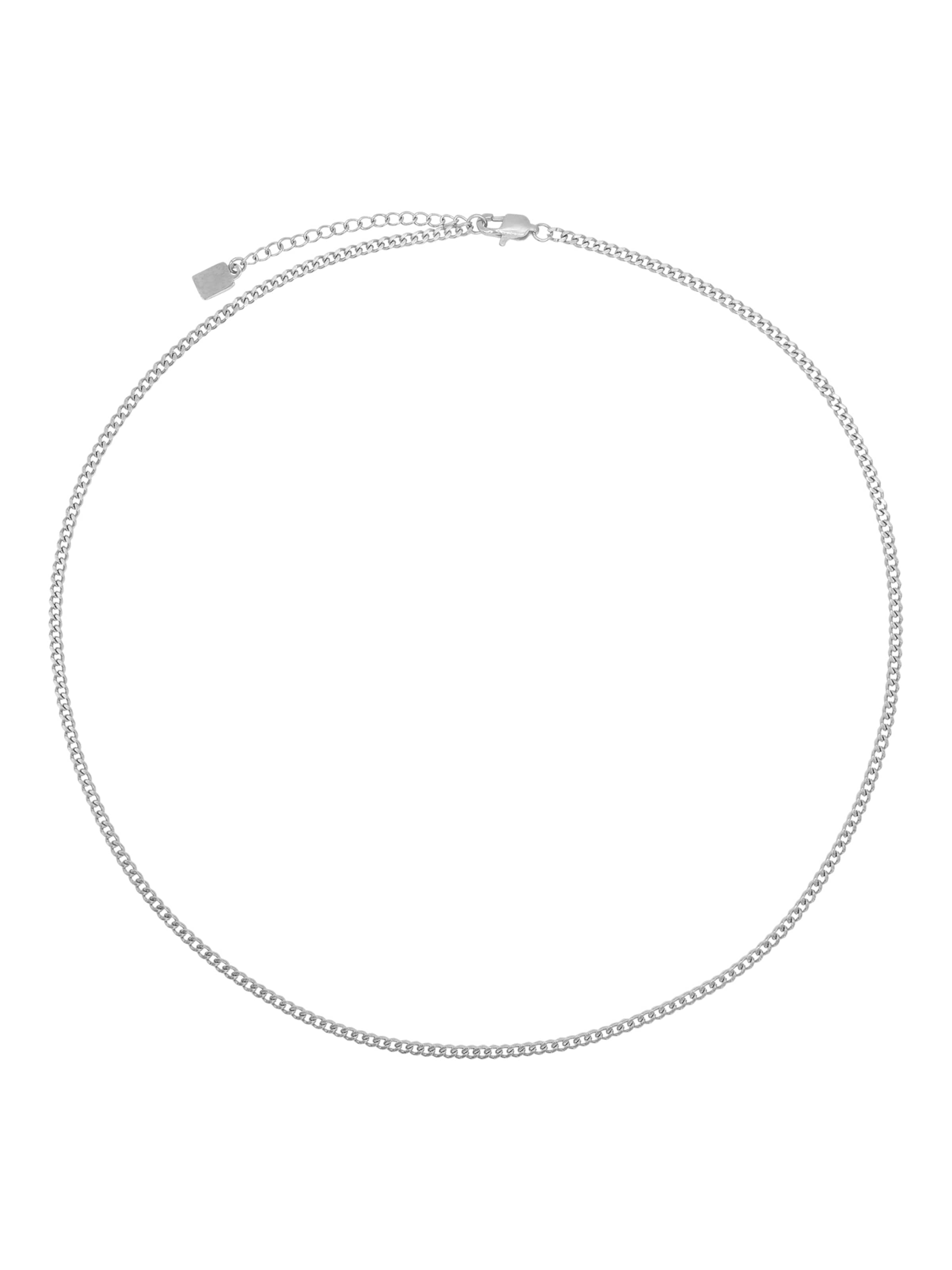 Heideman Ketting 'Ferox' in Zilver: voorkant