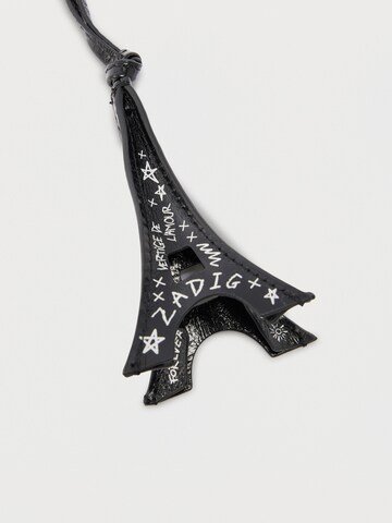 Zadig & Voltaire - Llavero 'ZADIG TOWER' en negro