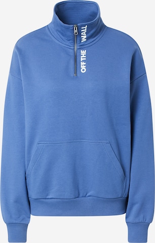 VANS Sweatshirt in Blue: front