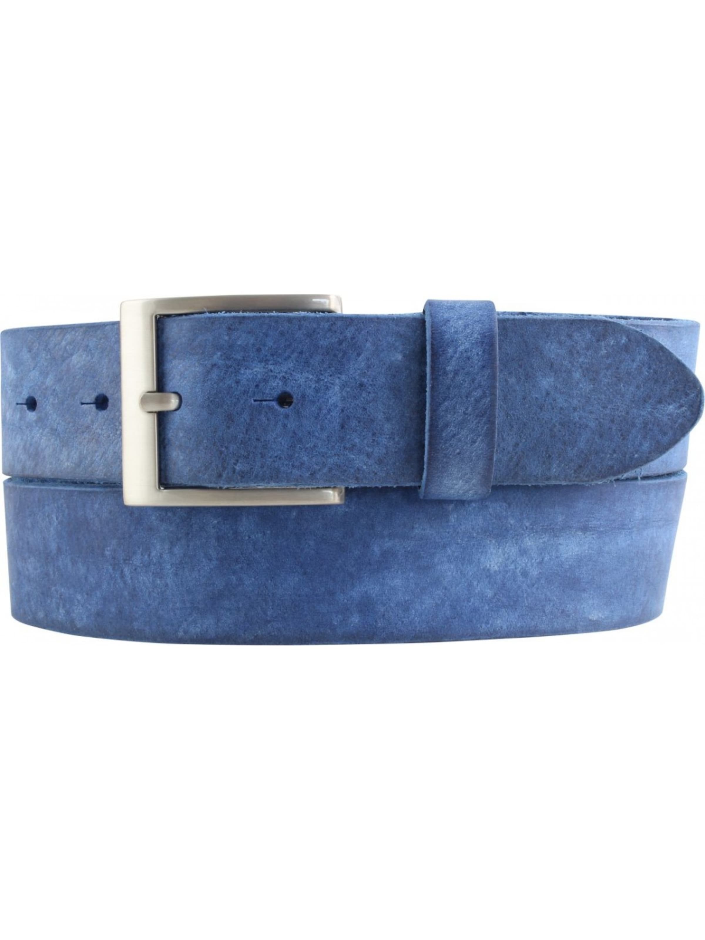 BELTINGER Gürtel 'Leccoo'‌‌‌‌‌‌‌ in Blau: Vorderseite