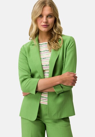 Blazer di zero in verde: frontale