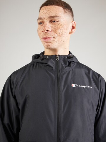 Champion Authentic Athletic Apparel Overgangsjakke i sort