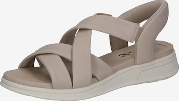 Sandales CAPRICE en beige : devant