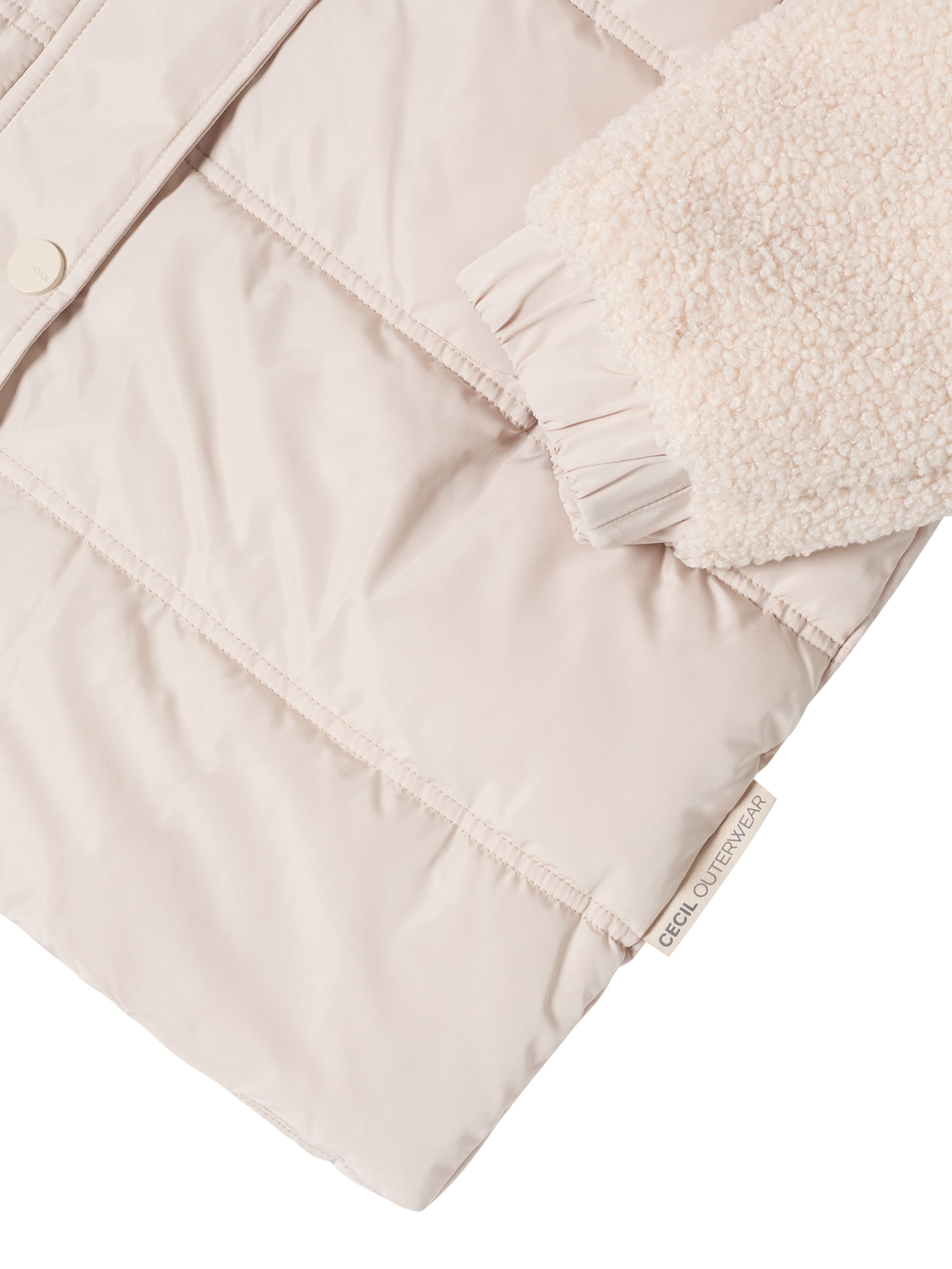 Palton de primăvară-toamnă de la CECIL pe bej