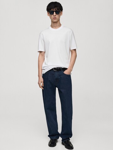 MANGO MAN T-shirt 'BELLOW' i vit