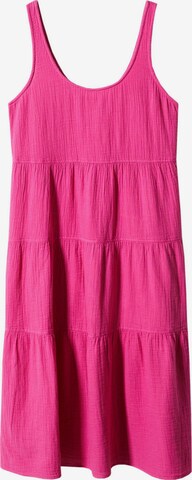 MANGO Obleka | roza barva: sprednja stran