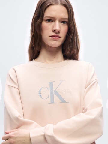 Calvin Klein Jeans Sweatshirt in Orange