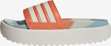 Claquettes / Tongs ADIDAS SPORTSWEAR en orange : devant