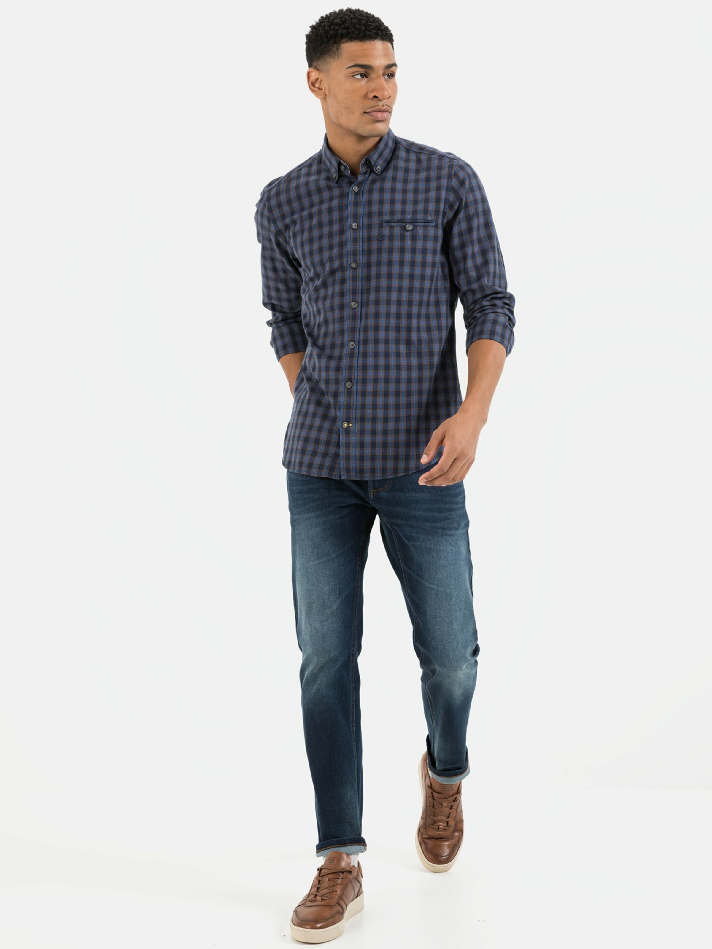 active button down shirt
