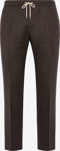 Boggi Milano Regular Suorat housut värissä ruskea: etupuoli