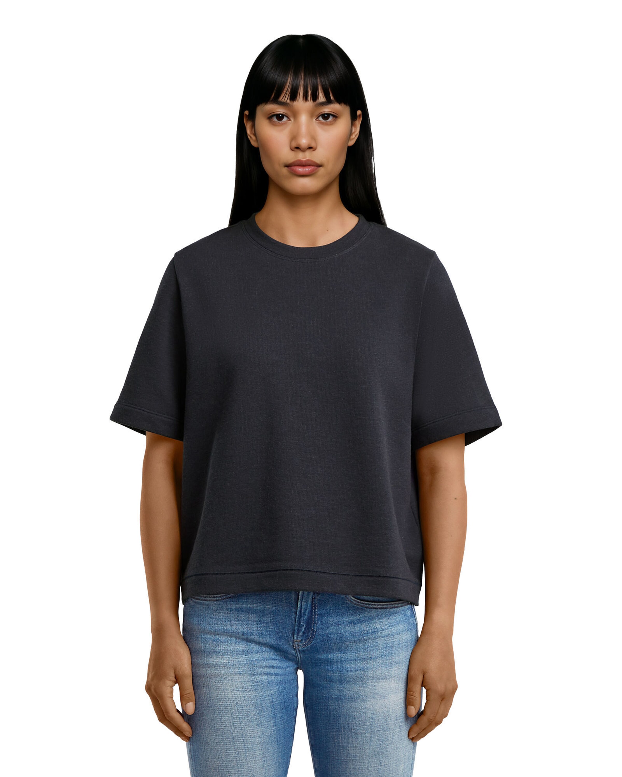 Sweat-shirt G-STAR en bleu : devant