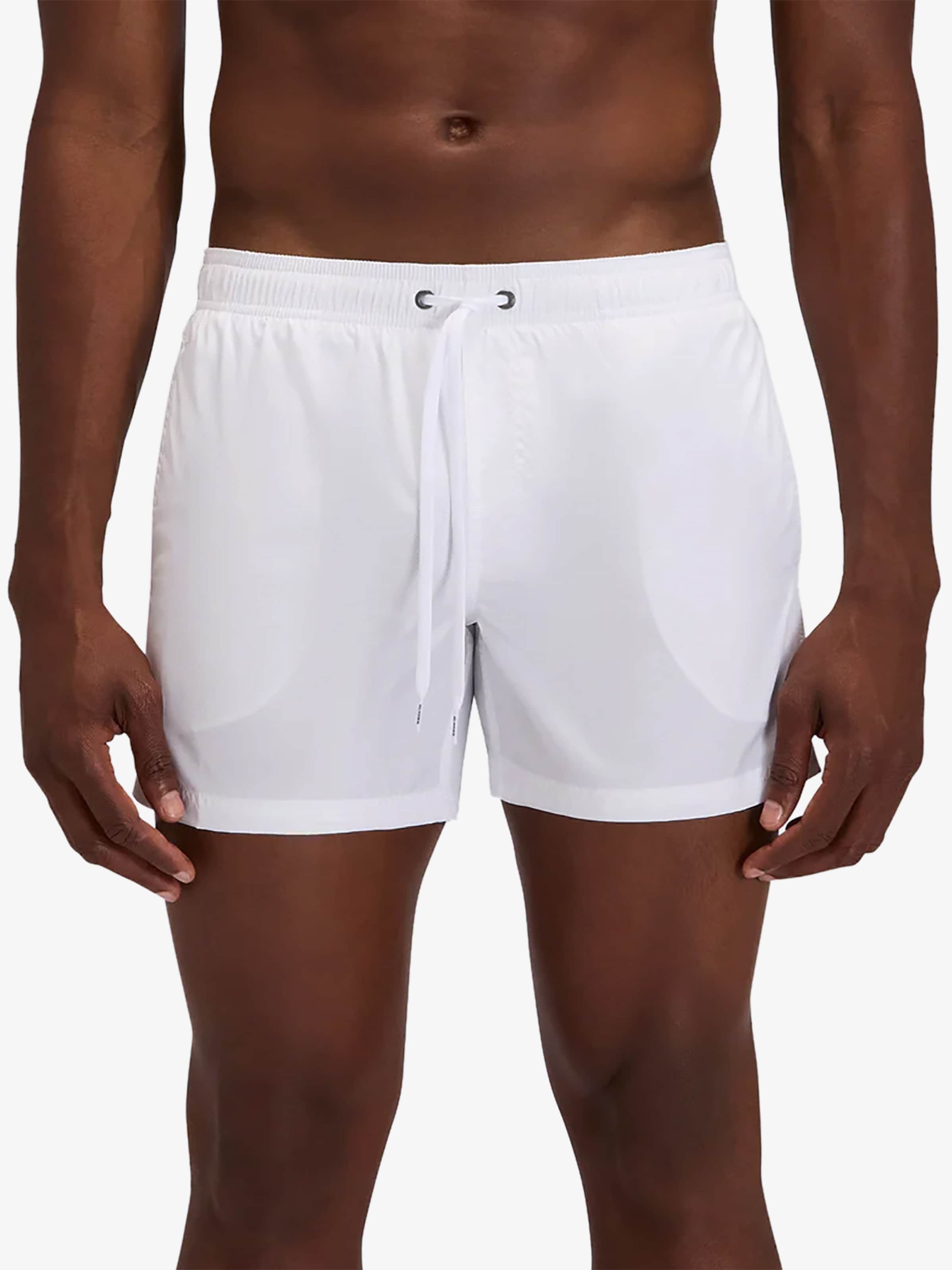Sundek Zwemshorts in Wit: voorkant