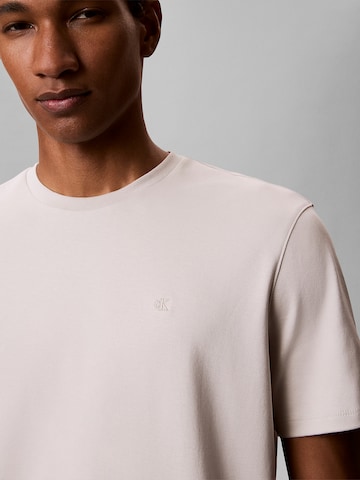 T-Shirt 'Supima' Calvin Klein en gris