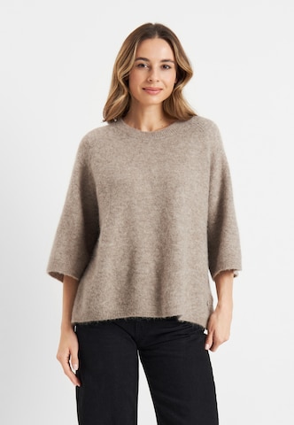 Frieda & Freddies NY Sweater in Beige: front