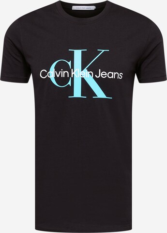 Calvin Klein Jeans T-Shirt in Schwarz: predná strana